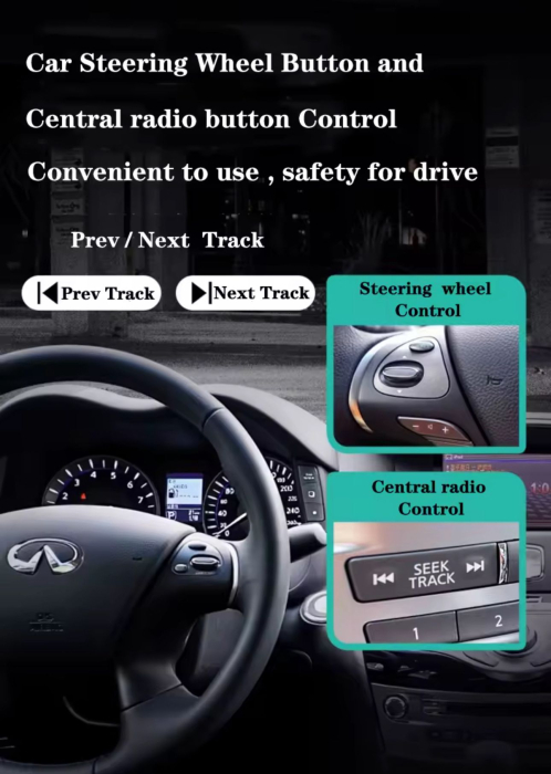 Adaptor Bluetooth USB Yatour CBT pentru Lexus Toyota (2009–2016) [3]