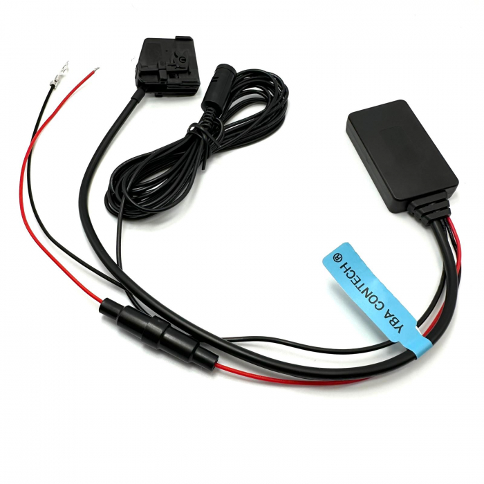 Adaptor Bluetooth AUX IN cu microfon 18 pini pentru Mercedes-Benz – Redare muzică & Apeluri, 1999–2006, 12V DC, Negru [4]