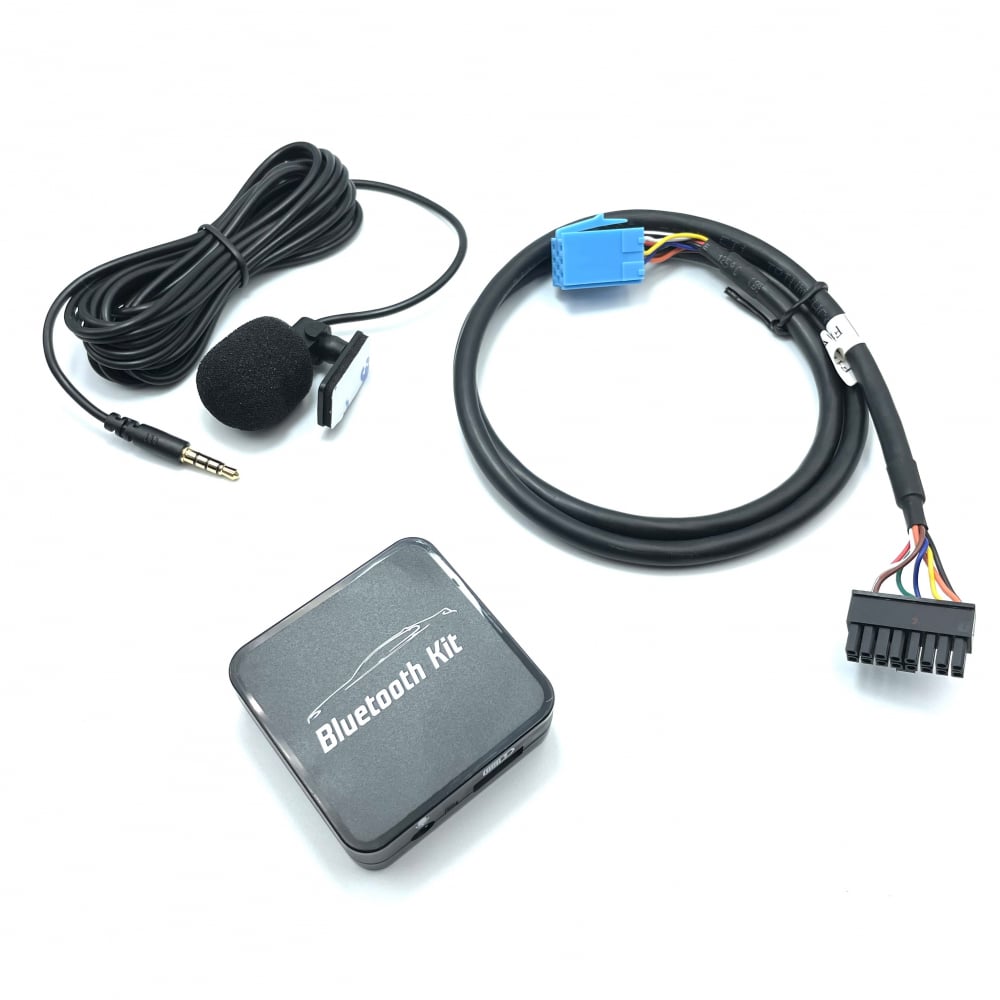 Adaptor Bluetooth WEFA® WF-603 compatibil cu Fiat / Alfa Romeo / Lancia pentru muzica si apeluri telefonice, 8 pini, plug and play, 12V, Negru, Sunet de calitate CD [1]