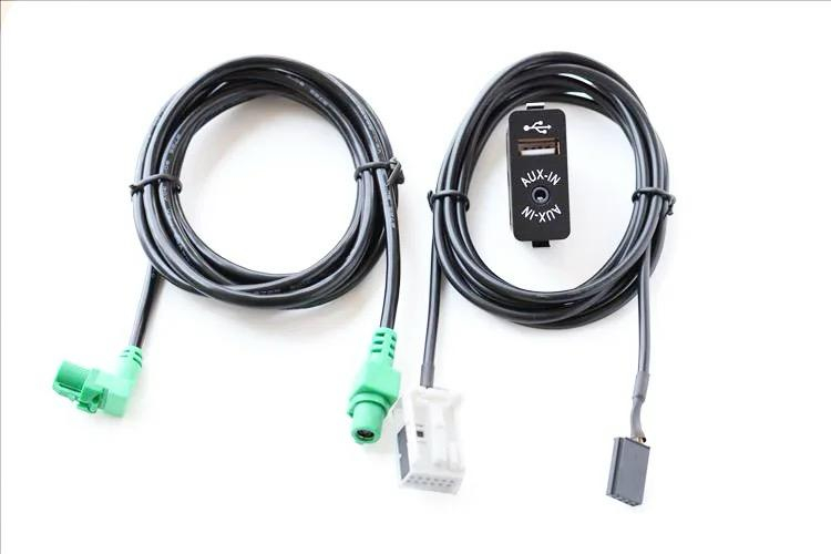 Cablu Adaptor AUX-IN USB 12 + 4 Pini pentru BMW și MINI Cooper [5]