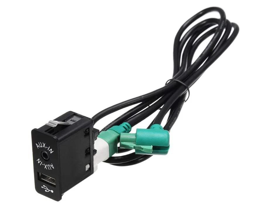 Cablu Adaptor AUX-IN USB 12 + 4 Pini pentru BMW și MINI Cooper [3]