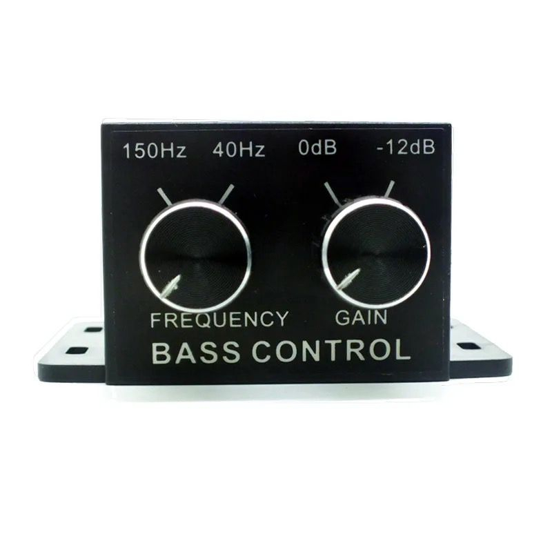 Controler Audio Auto pentru Subwoofer – Egalizator Stereo 4 RCA Universal [1]