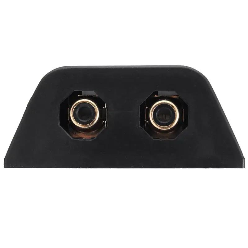Convertor  semnal audio HI-LOW,  Stereo, universal pentru amplificator sau subwoofer,  Negru [4]