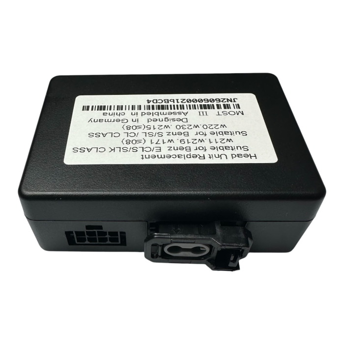 Decodor  Audio MOST pentru Mercedes-Benz cu Amplificator Original pe Fibră Optică W211, W219, R171, W220, W215, R230. [2]