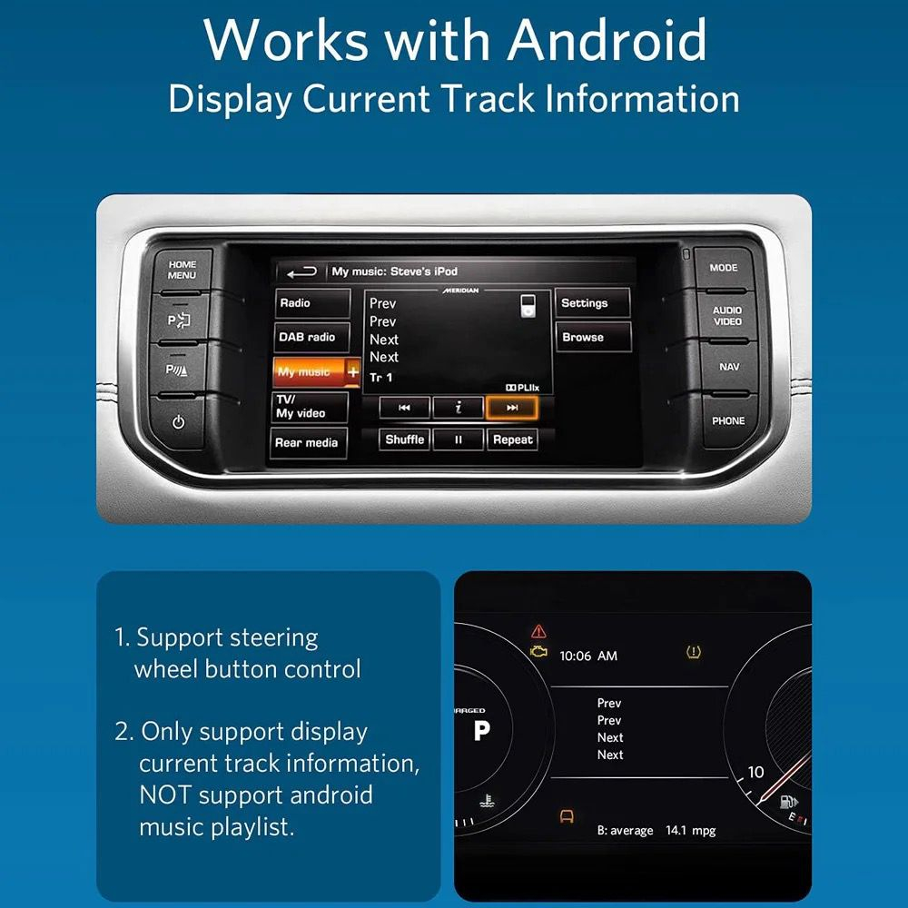 Interfață Bluetooth 5.0 Yatour YT-CBT100-LR – Adaptor Audio pentru Land Rover, Range Rover, Jaguar [9]