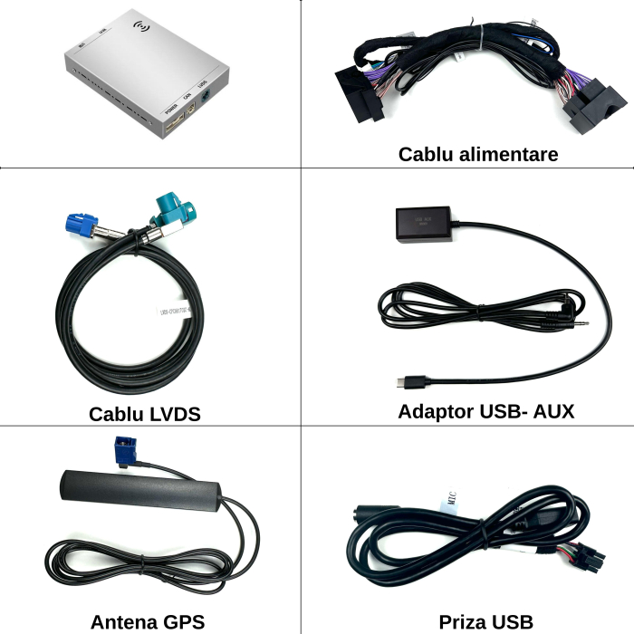 Mercedes Benz NTG 5.0 / 5.1 Modul Wireless CarPlay & Android Auto, Plug and play [2]