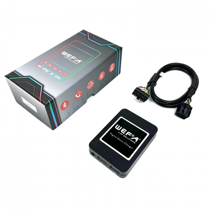 Adaptor audio Bluetooth pentru Ford cu mufă 12 pini – oferă redare muzică wireless, apeluri hands-free [3]