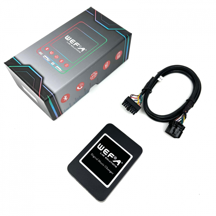 Adaptor audio Bluetooth pentru Ford cu mufă 12 pini – oferă redare muzică wireless, apeluri hands-free [2]