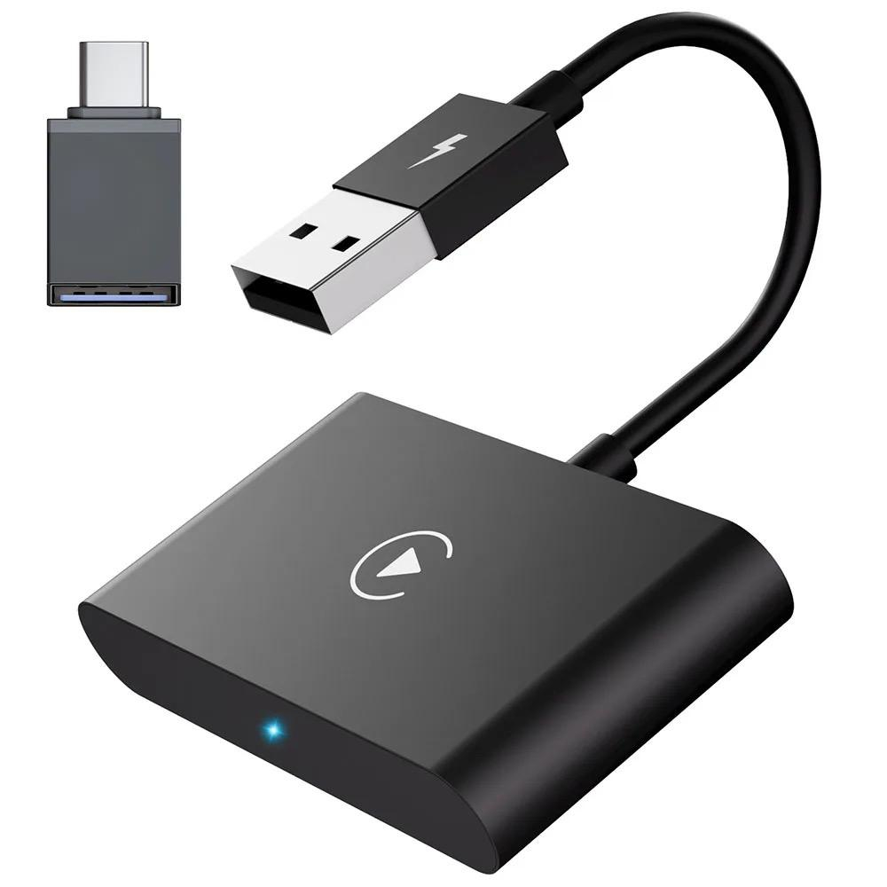 Modul Adaptor CarPlay Wireless – USB, USB-C, Compatibil iPhone și Mașini cu CarPlay cu Fir [1]