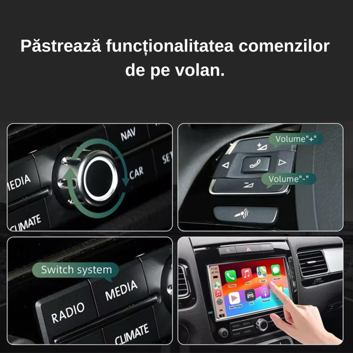 Modul Carplay, Android Auto Volkswagen Touareg 2011-2017 RNS 850 8 inch [5]