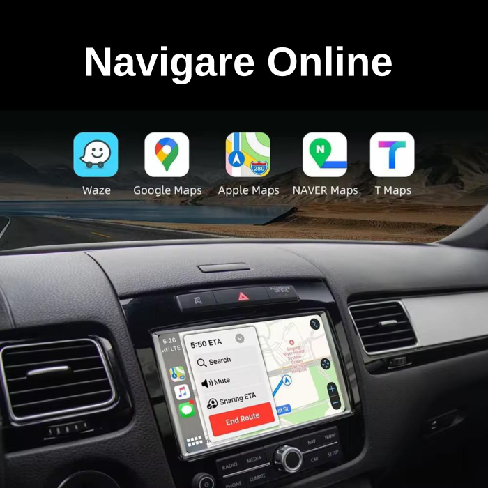 Modul Carplay, Android Auto Volkswagen Touareg 2011-2017 RNS 850 8 inch [9]