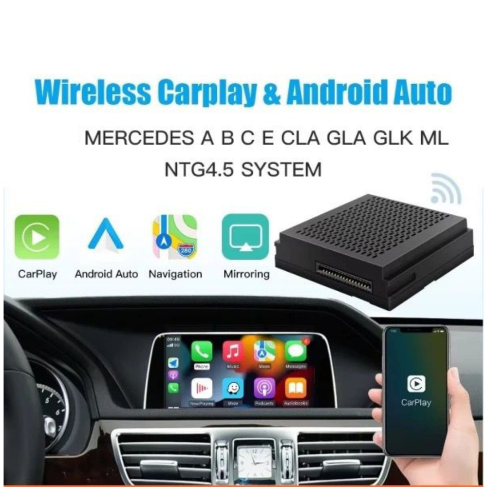 Modul carplay / Android auto Mercedes Benz A B C E CLA GLA GLK ML Sprinter Vito system NTG4.5 [2]