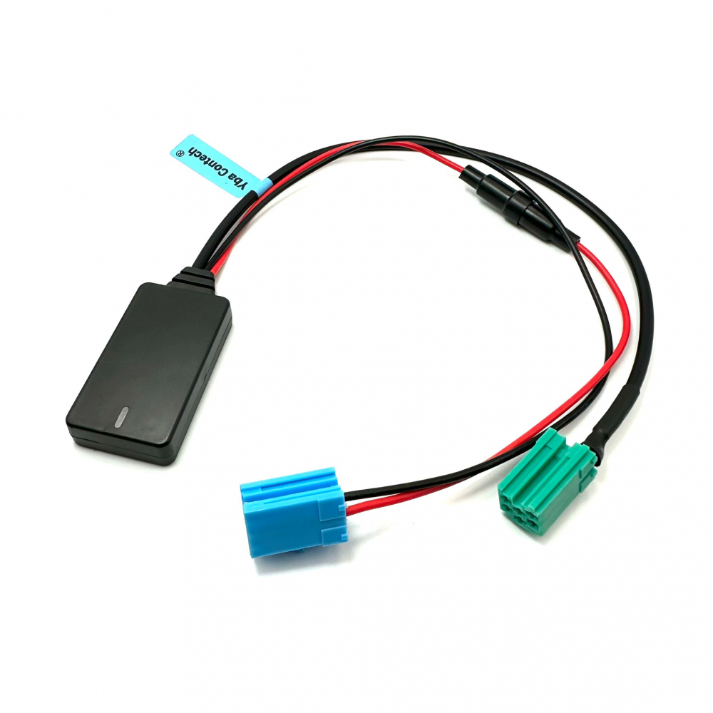 Modul Bluetooth 5.0 pentru muzica MP3, 6 si 8 pini Aux In Renault Clio, Espace, Kango, Laguna, Megane, Scenic, Trafic, Twingo,  Modus 2005-2011 12 V DC Negru [1]