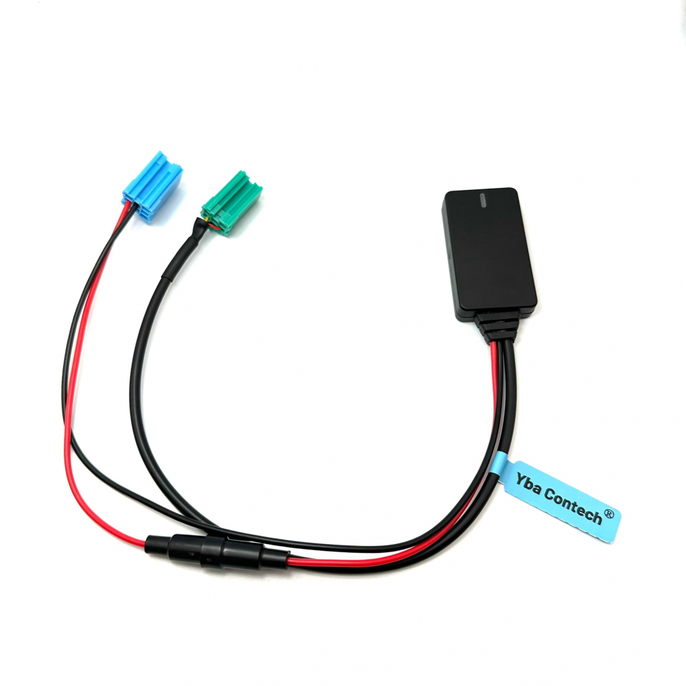 Modul Bluetooth 5.0 pentru muzica MP3, 6 si 8 pini Aux In Renault Clio, Espace, Kango, Laguna, Megane, Scenic, Trafic, Twingo,  Modus 2005-2011 12 V DC Negru [2]