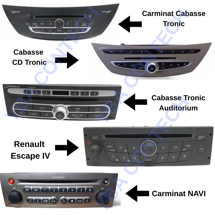 Modul Bluetooth audio 5.0  compatibil Renault Carminat  Cabasse – 6 pini, cu microfon [4]