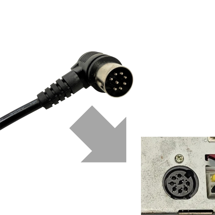 Modul Bluetooth 8 pini pentru CD Player Alpine – adaptor audio Plug & Play [2]