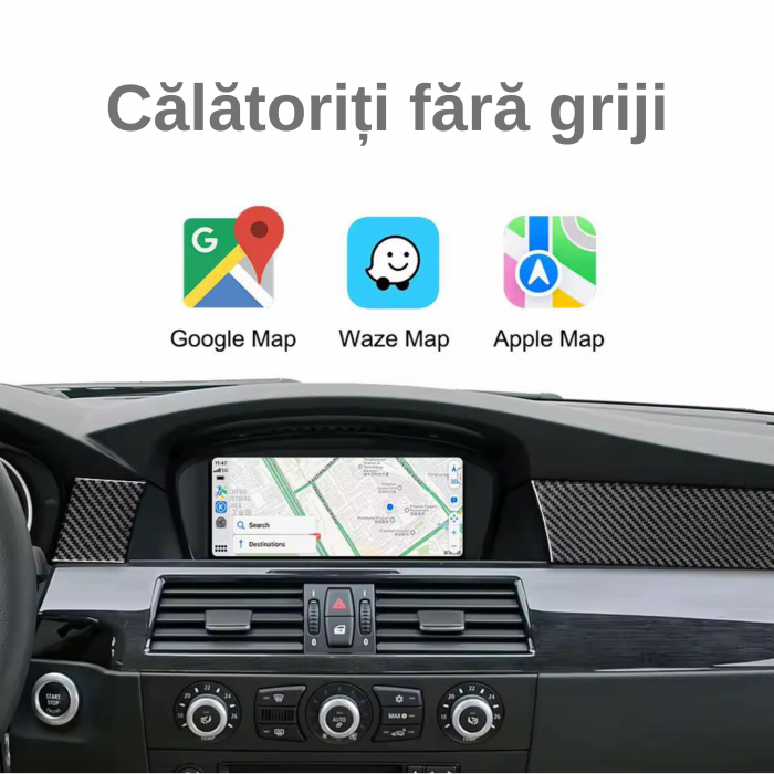 Modul Wireless CarPlay și Android Auto Compatibil BMW iDrive CCC – Plug & Play [5]