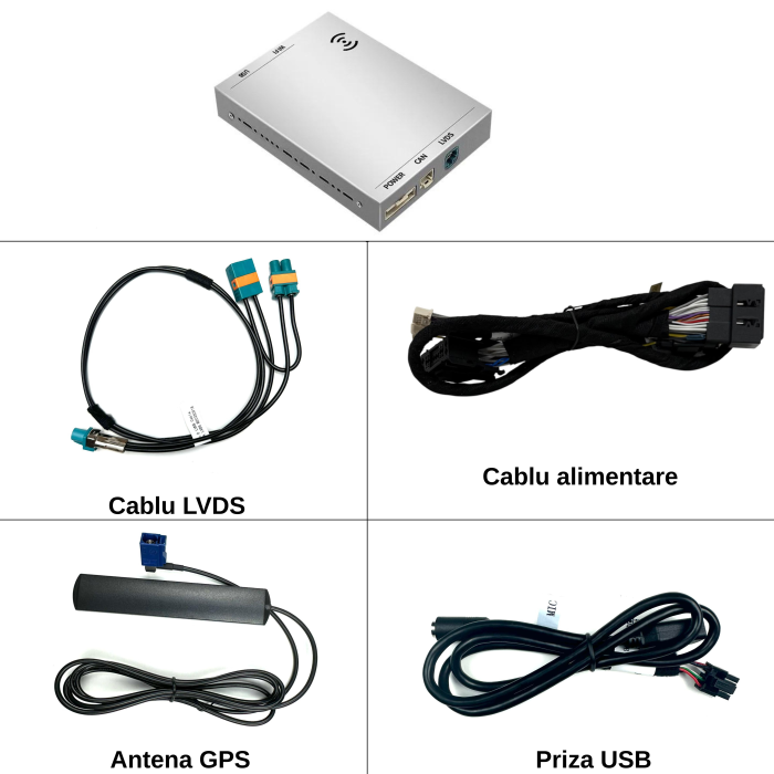 Modul Wireless CarPlay și Android Auto Mercedes NTG 6.0 (MBUX Gen 1) [2]