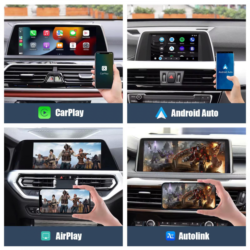 Modul Wireless CarPlay și Android Auto pentru BMW cu sistem CIC [4]