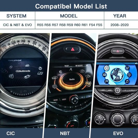 Modul Wireless CarPlay și Android Auto Wireless pentru BMW cu sistem CIC, Plug and play [6]