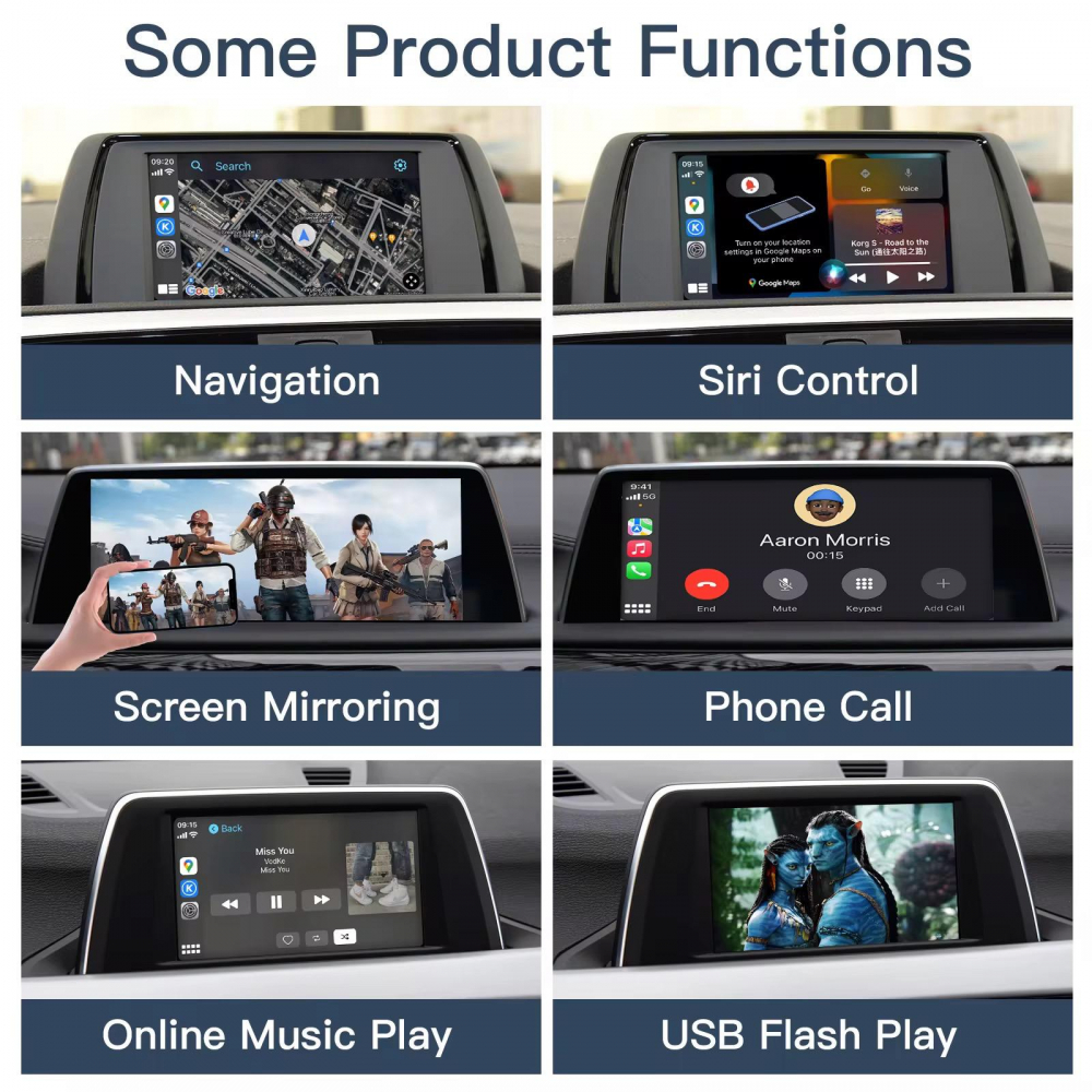 Modul Wireless CarPlay și Android Auto pentru BMW cu sistem CIC [3]