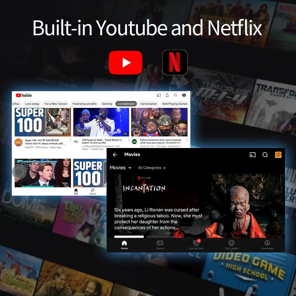 Smart Box Auto Android Wireless CarPlay & Android Auto - Oglindire Ecran, YouTube, Netflix - Plug & Play [3]
