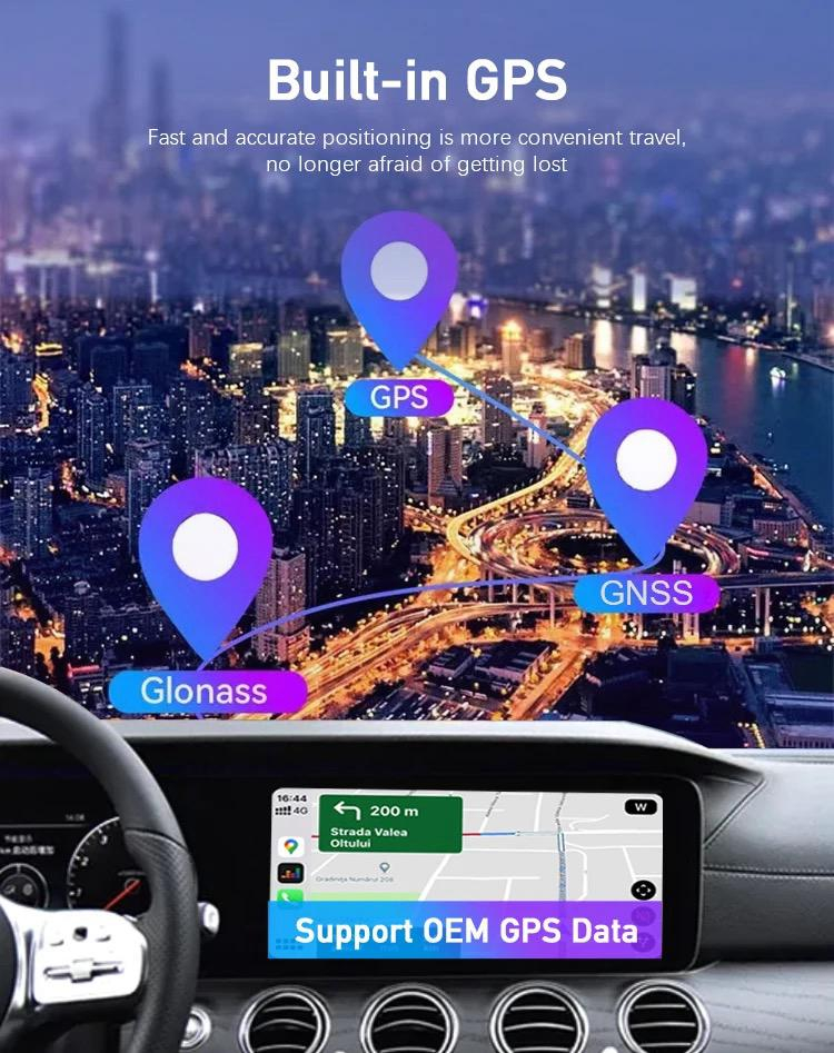 Smart Box Auto Android Wireless CarPlay & Android Auto - Oglindire Ecran, YouTube, Netflix - Plug & Play [6]