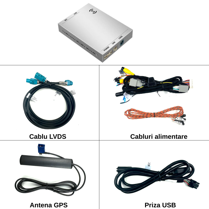 Interfață Carplay / Android auto Wireless Volvo (2018–2022), plug and play [2]