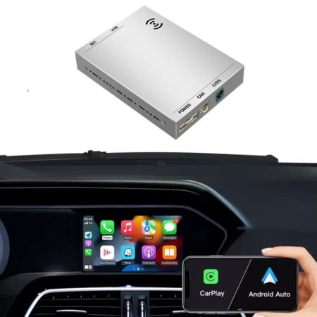 Module CarPlay/ Android Auto Mercedes Benz - Mercedes-Benz NTG 5.5 Apple CarPlay & Android Auto Wireless – W213 / W222 / W206
