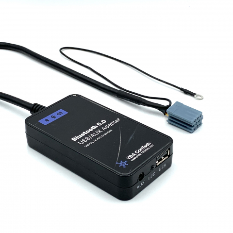 Volkswagen - Adaptor Bluetooth 5.0, 8 pini usb,  pentru muzica si apeluri telefonice Skoda Volkswagen Audi Seat