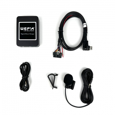 Adaptor Bluetooth Auto Pioneer iP-Bus, 2 USB (Redare + Încărcare), AUX, Microfon Handsfree, CD Changer [1]