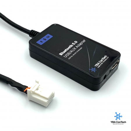 Adaptor Bluetooth 5.0 USB AUX IN,  pentru muzica si apeluri  12 pini Toyota [6]
