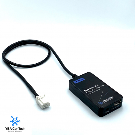 Adaptor Bluetooth 5.0 USB AUX IN,  pentru muzica si apeluri  12 pini Toyota [1]