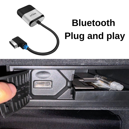 Adaptor Bluetooth GITANK 300 2G pentru Audi A4, A5, A6 A8, Q7 (2006–2009) cu interfață AMI, MMI 2G [2]