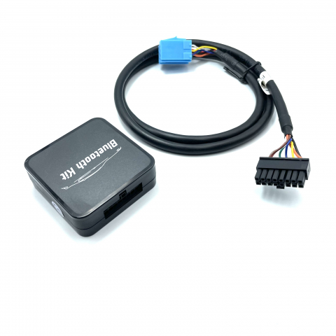 Adaptor Bluetooth WEFA® WF-603 compatibil cu Fiat / Alfa Romeo / Lancia pentru muzica si apeluri telefonice, 8 pini, plug and play, 12V, Negru, Sunet de calitate CD [3]