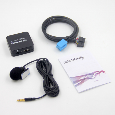 Citroen / Peugeot - Adaptor Bluetooth 8 pini pentru Citroen și Peugeot – Apeluri handsfree și muzică auto