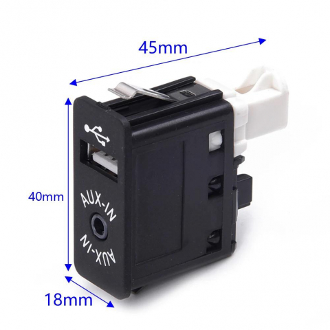 Cablu Adaptor AUX-IN USB 12 + 4 Pini pentru BMW și MINI Cooper [1]