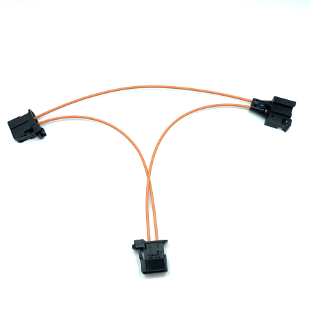 Porsche - Cablu Y Fibră Optică MOST | 1 Mamă - 2 Tată | Bypass Audi BMW Mercedes