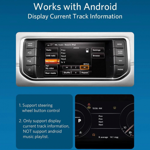 Interfață Bluetooth 5.0 Yatour YT-CBT100-LR – Adaptor Audio pentru Land Rover, Range Rover, Jaguar [8]