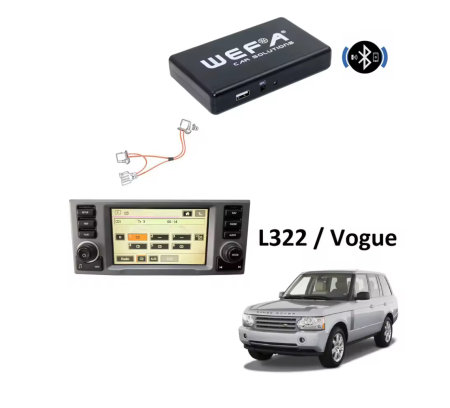 Interfață Bluetooth Range Rover Vogue  L322  – Redare Muzică & Apeluri Hands-Free, USB [6]