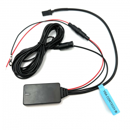 Bluetooth 5.0, adaptor AUX, Mercedes-Benz, 3 pini, streaming audio, A2DP, modernizare sistem audio, fără modificări, compatibil E-Class, CLS, SLK, muzică telefon, instalare simplă [3]