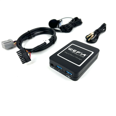 Jeep / Crysler / Dodge - Modul Adaptor bluetooth USB si apeluri pentru Chrysler, Dodge si Jeep