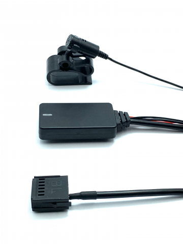 Modul Adaptor Bluetooth stereo 5.0  cu microfon Handsfree pentru muzica MP3, apeluri telefonice Ford Focus Mondeo C-Max Fiesta Fusion Gala-xy Transit 12 V DC Negru 12 pini [1]