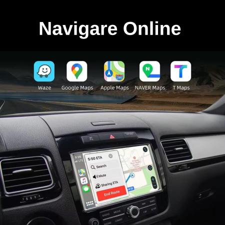 Modul Carplay, Android Auto Volkswagen Touareg 2011-2017 RNS 850 8 inch [8]