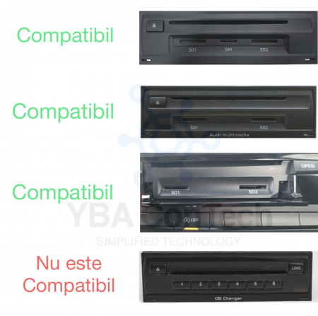 Modul Bluetooth 5.0  12 + 4 Pini MMI 3G AUDI A3 A4 A5 A6 Q5 Q7 [2]
