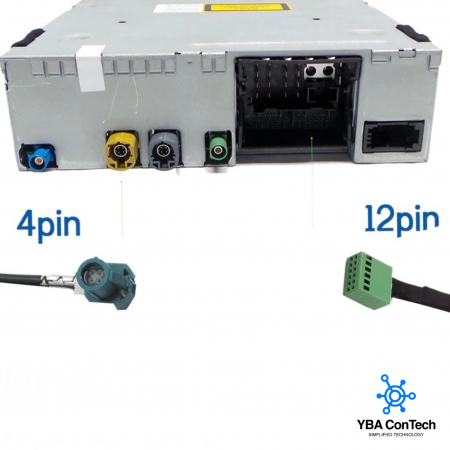 Modul Bluetooth 5.0  12 + 4 Pini MMI 3G AUDI A3 A4 A5 A6 Q5 Q7 [1]