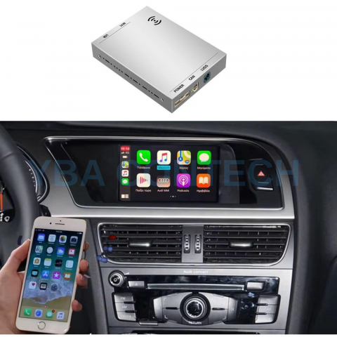 Module Carplay / Android Auto Audi - Modul CarPlay Android Auto Audi A4 A5 Q5 (2009–2018) | Compatibil Concert & Symphony | Wireless, Screen Mirroring, Plug & Play