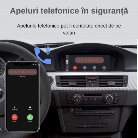 Modul Wireless CarPlay și Android Auto Compatibil BMW iDrive CCC – Plug & Play [2]