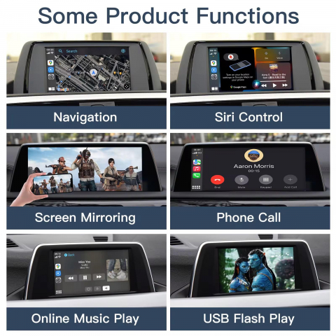 Modul Wireless CarPlay și Android Auto pentru BMW cu sistem CIC [2]