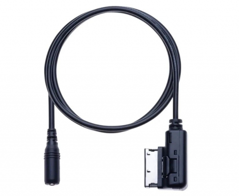 Volkswagen - Mufa Adaptoare AUX IN pentru Audi, Volkswagen, Skoda - Negru (Compatibilă MDI/AMI/MMI 2009-2014)